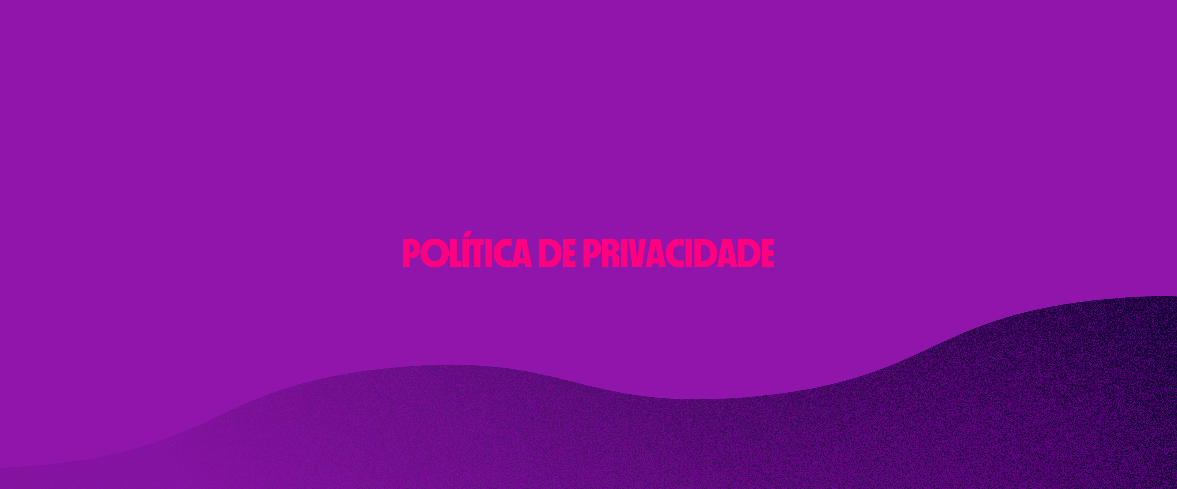 Política de privacidade